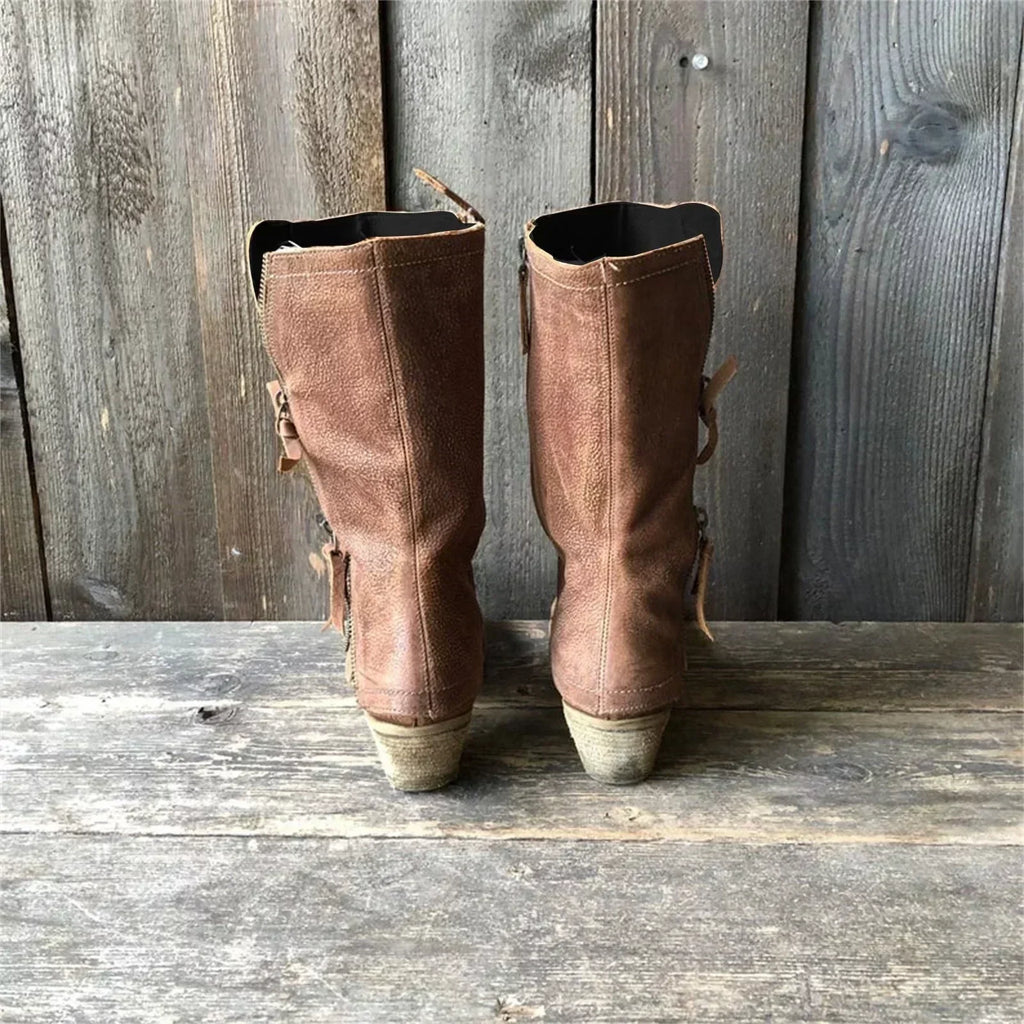 Sommerfeld | Trendige kniehohe Stiefel