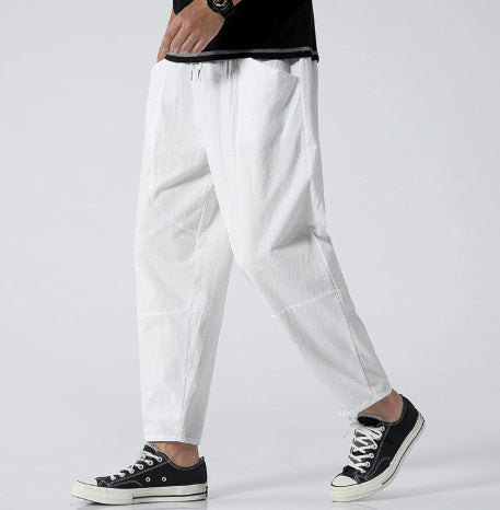 Alpenfeld | Herren Freizeithose im Harem-Stil – Locker, Modern, Bequem für Alltag und Streetwear