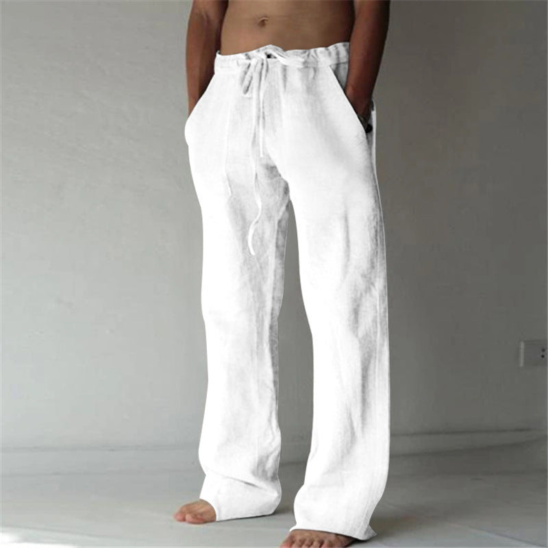 Alpenfeld | Herren Freizeithose im Japanischen Stil – Locker, Atmungsaktiv & Modern für Alltag und Urlaub