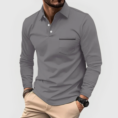 Alpenfeld | Elegantes und bequemes Polo mit praktischer Tasche