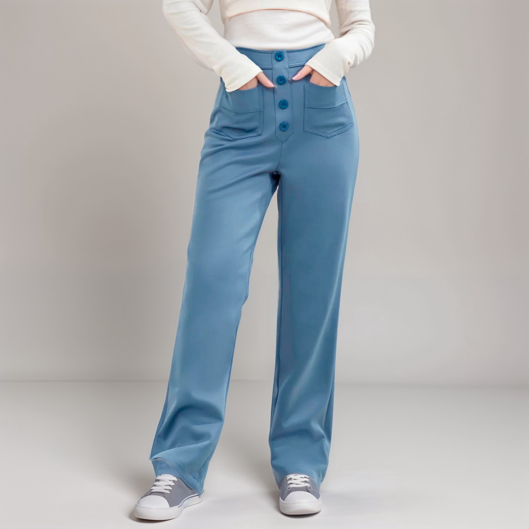 Alpenfeld | Elastische Hose mit hoher Taille