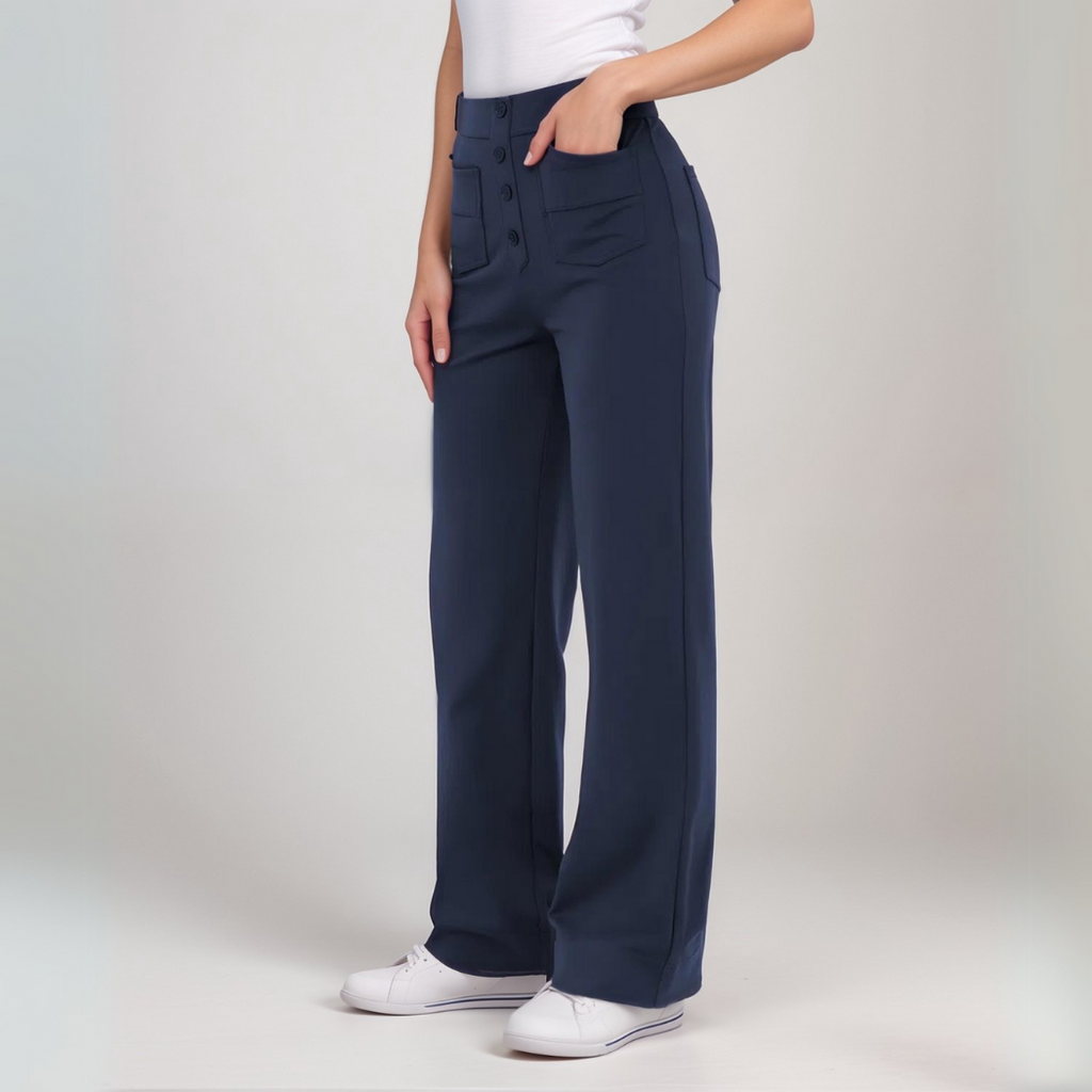 Alpenfeld | Elastische Hose mit hoher Taille