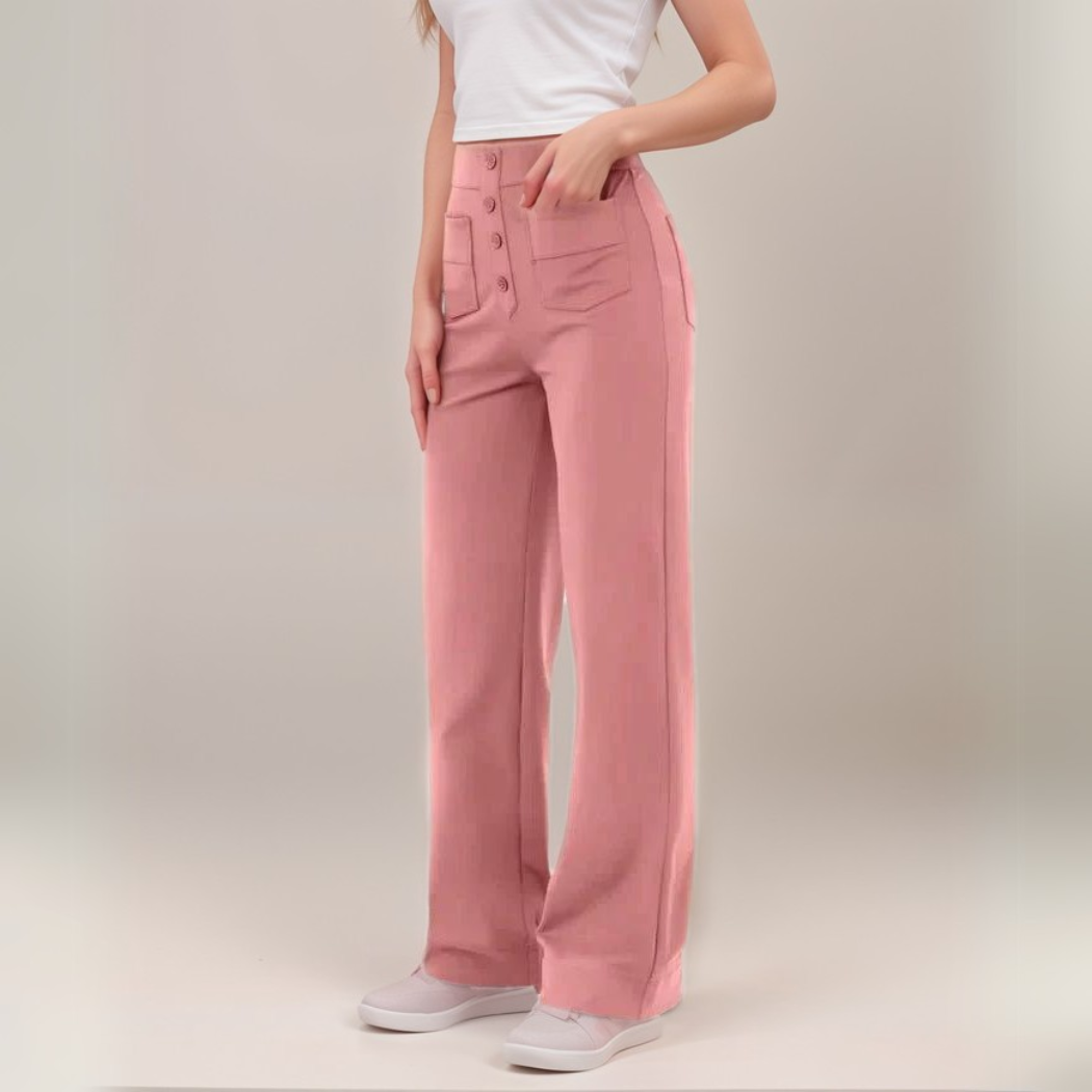Alpenfeld | Elastische Hose mit hoher Taille