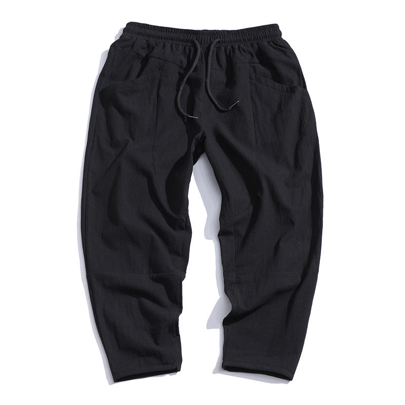 Alpenfeld | Herren Freizeithose im Harem-Stil – Locker, Modern, Bequem für Alltag und Streetwear