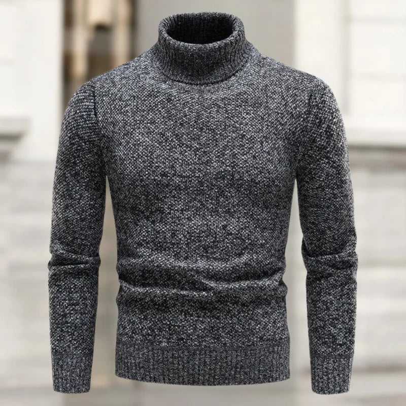 Alpenfeld™ | Luxuriöser Rollkragenpullover Aus Strick