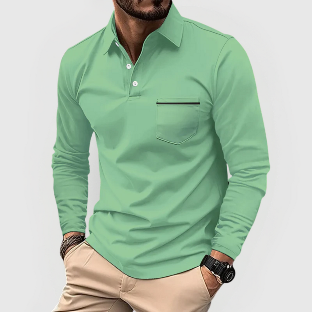 Alpenfeld | Elegantes und bequemes Polo mit praktischer Tasche