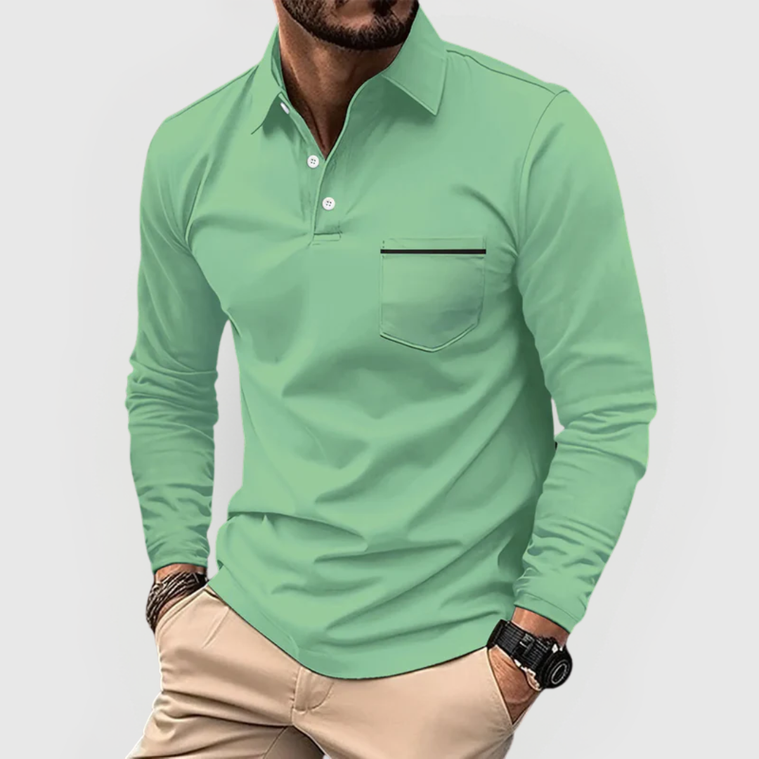 Alpenfeld | Elegantes und bequemes Polo mit praktischer Tasche