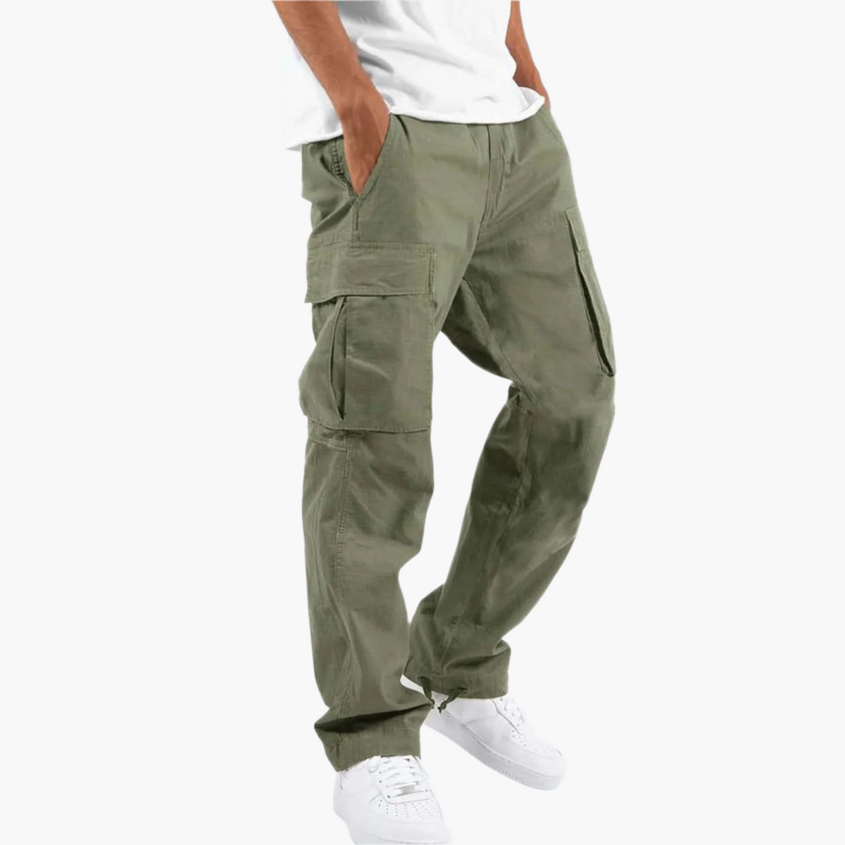 Alpenfeld | Herren Cargo Hose – Lässige Streetwear mit vielen Taschen für Alltag und Freizeit