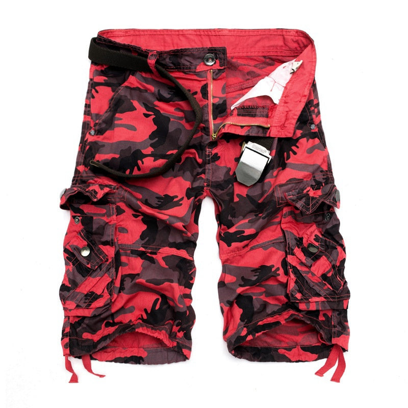 Sommerfeld | Herren Outdoor-Camouflage-Cargoshorts (1 kaufen, 1 GRATIS dazu)