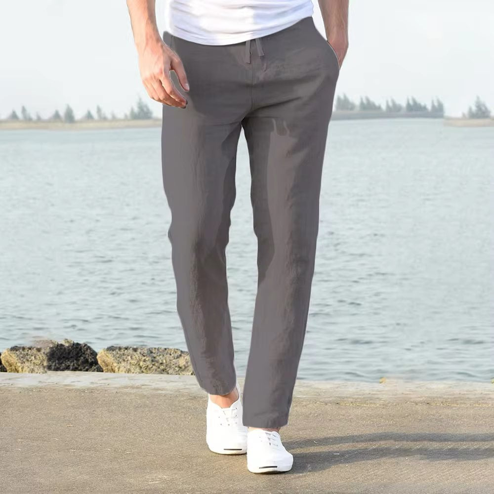Alpenfeld | Herren Freizeithose mit elastischem Bund – Bequeme und stilvolle Stoffhose für Alltag und Urlaub
