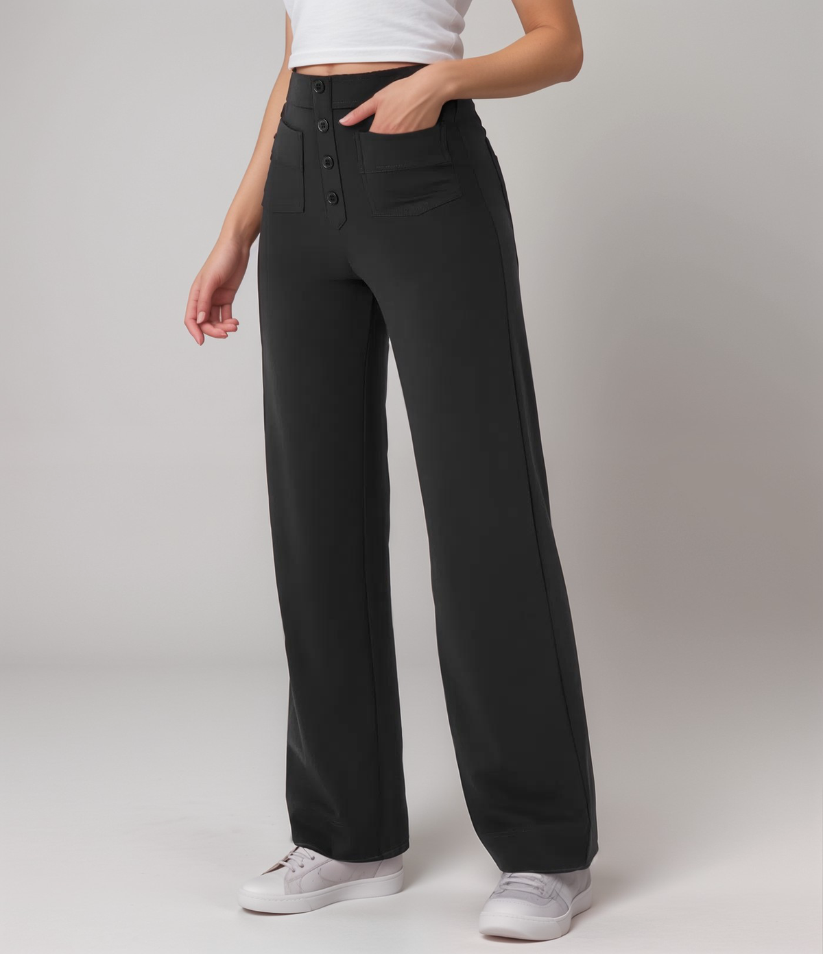 Alpenfeld | Elastische Hose mit hoher Taille
