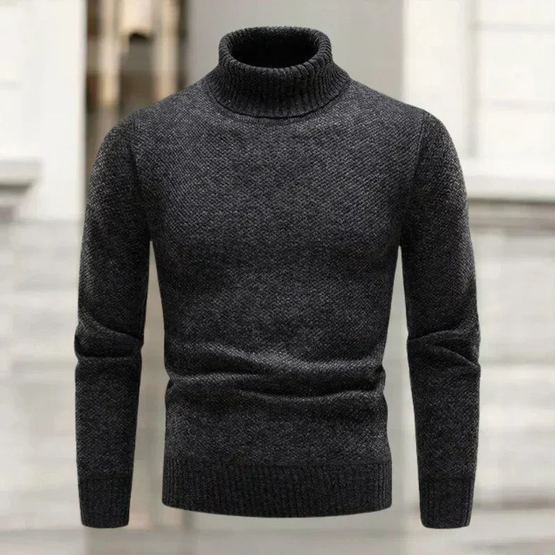 Alpenfeld™ | Luxuriöser Rollkragenpullover Aus Strick