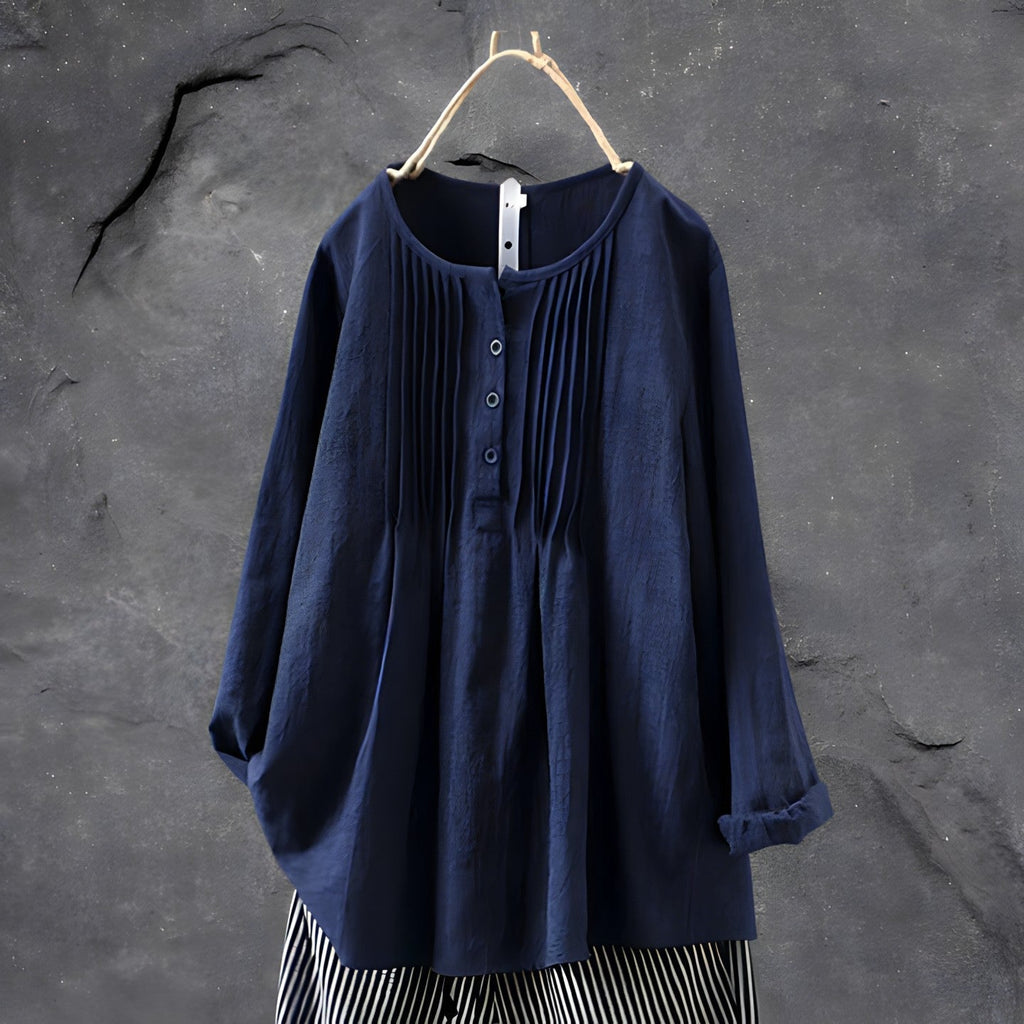 Clariz | Lockere Tunika-Bluse