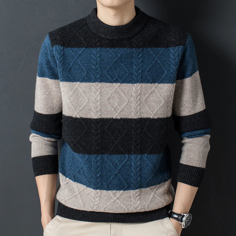 Alpenfeld | Jacquard-Pullover für elegante Wärme an kalten Tagen