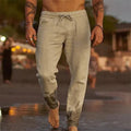 Alpenfeld | Lässige Herren Strandhose aus Baumwolle