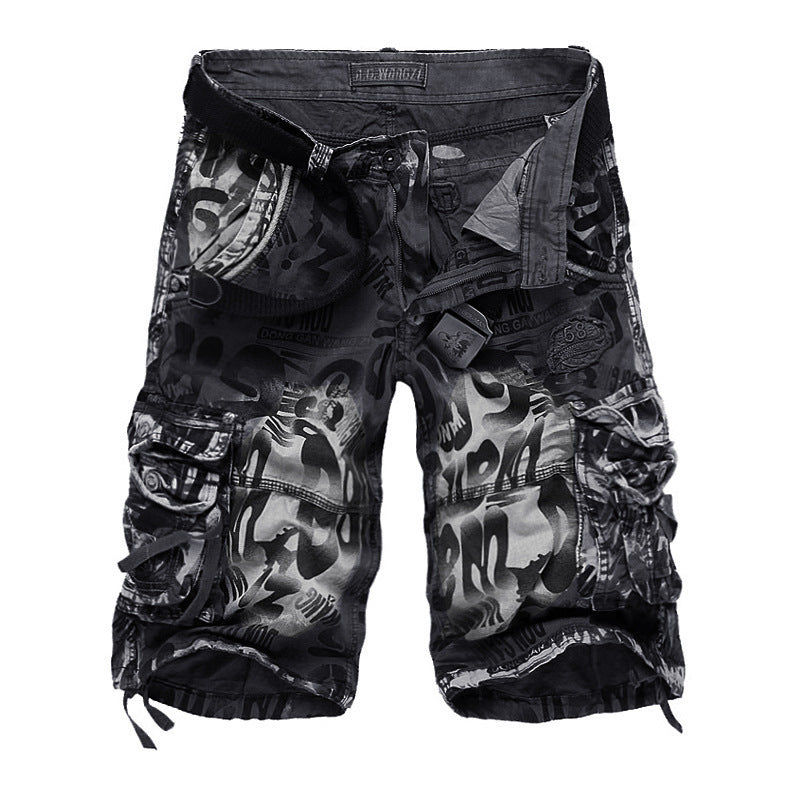 Sommerfeld | Herren Camouflage-Cargoshorts (1 kaufen, 1 GRATIS dazu)