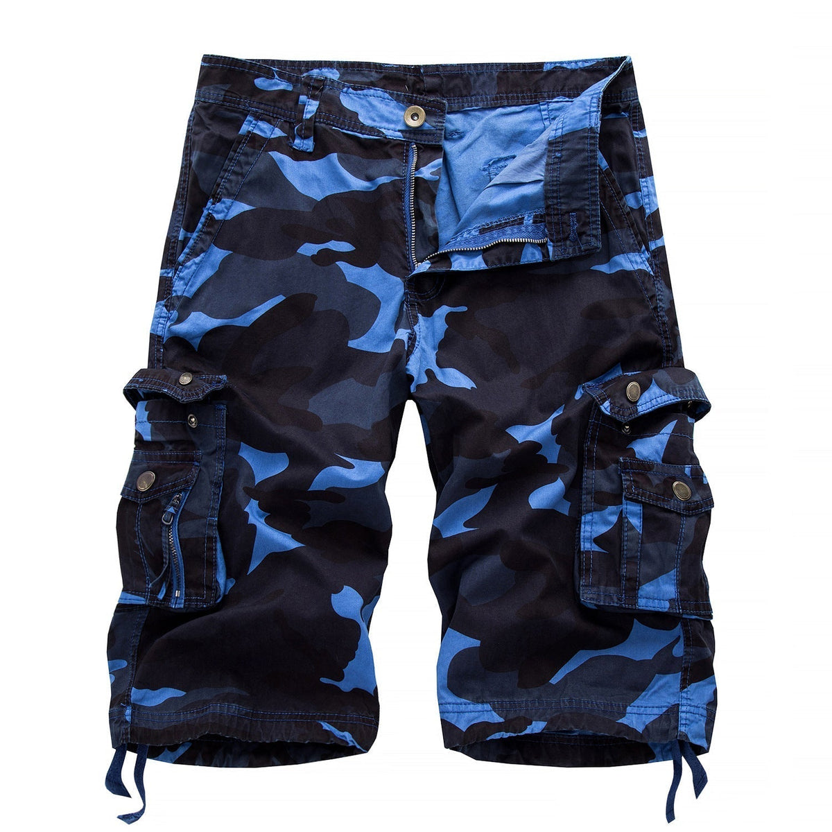 Sommerfeld | Herren Outdoor-Camouflage-Cargoshorts (1 kaufen, 1 GRATIS dazu)