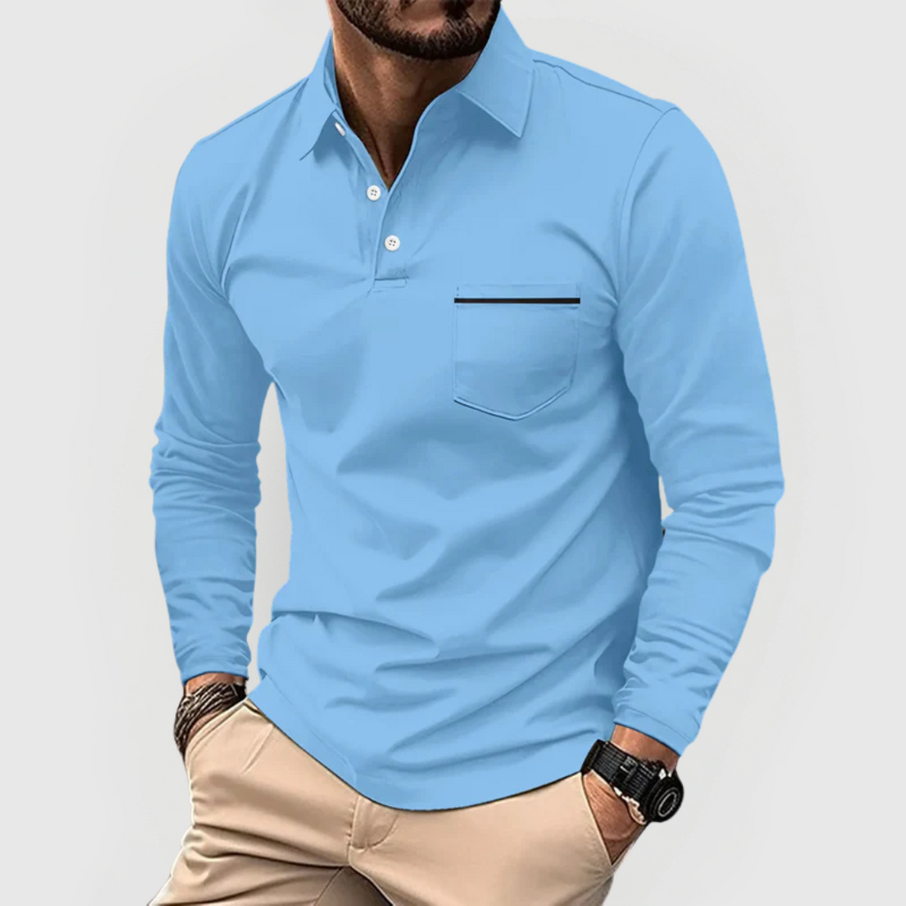 Alpenfeld | Elegantes und bequemes Polo mit praktischer Tasche