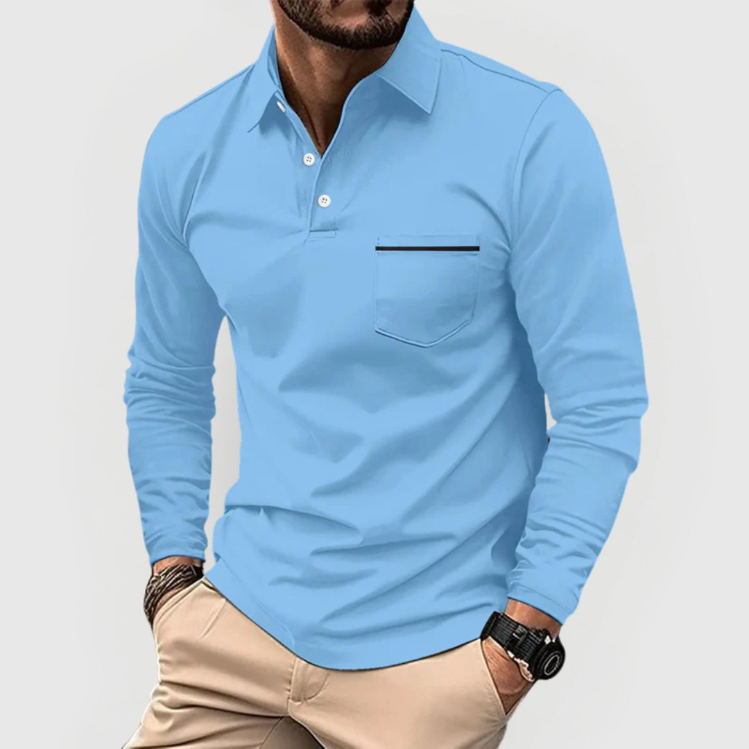 Alpenfeld | Elegantes und bequemes Polo mit praktischer Tasche