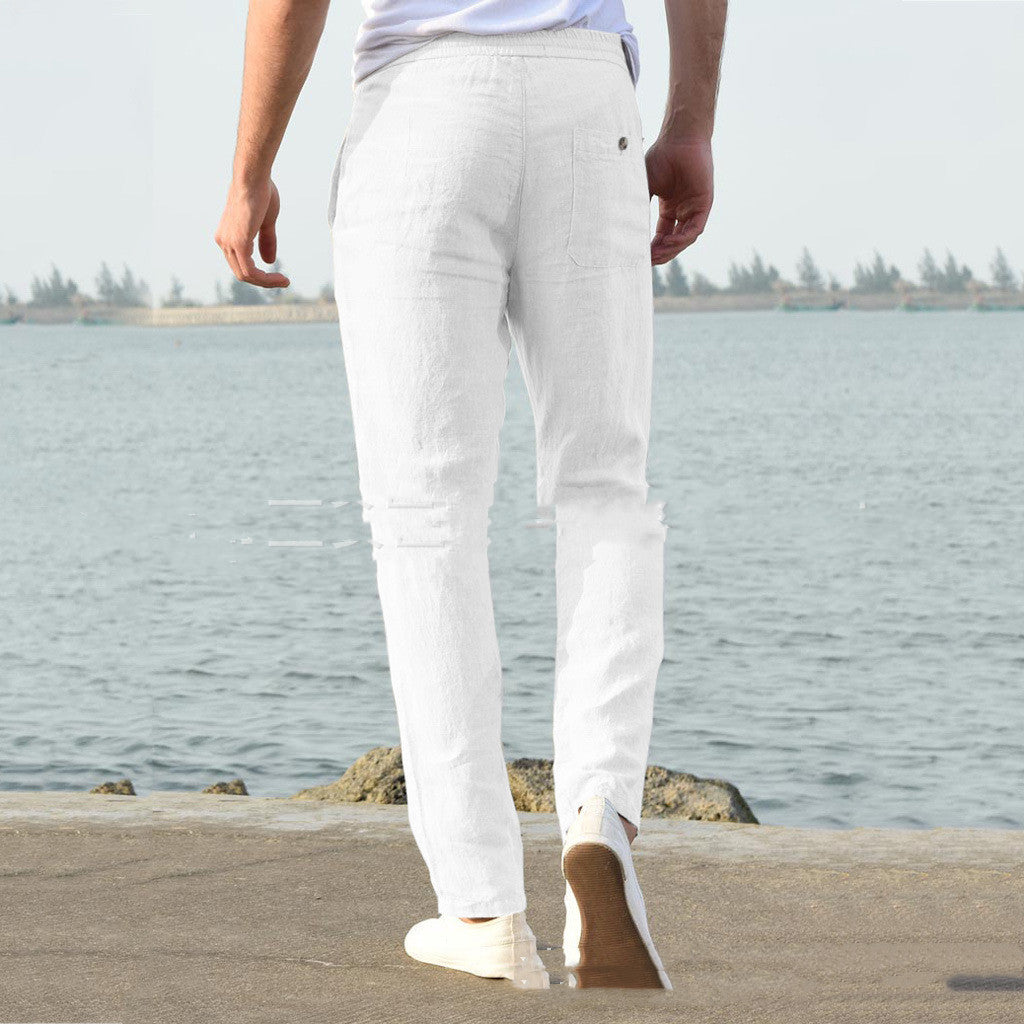 Alpenfeld | Herren Freizeithose mit elastischem Bund – Bequeme und stilvolle Stoffhose für Alltag und Urlaub