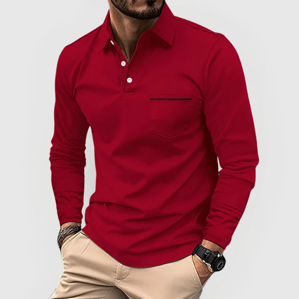 Alpenfeld | Elegantes und bequemes Polo mit praktischer Tasche