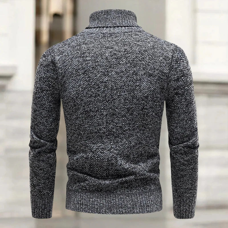 Alpenfeld™ | Luxuriöser Rollkragenpullover Aus Strick