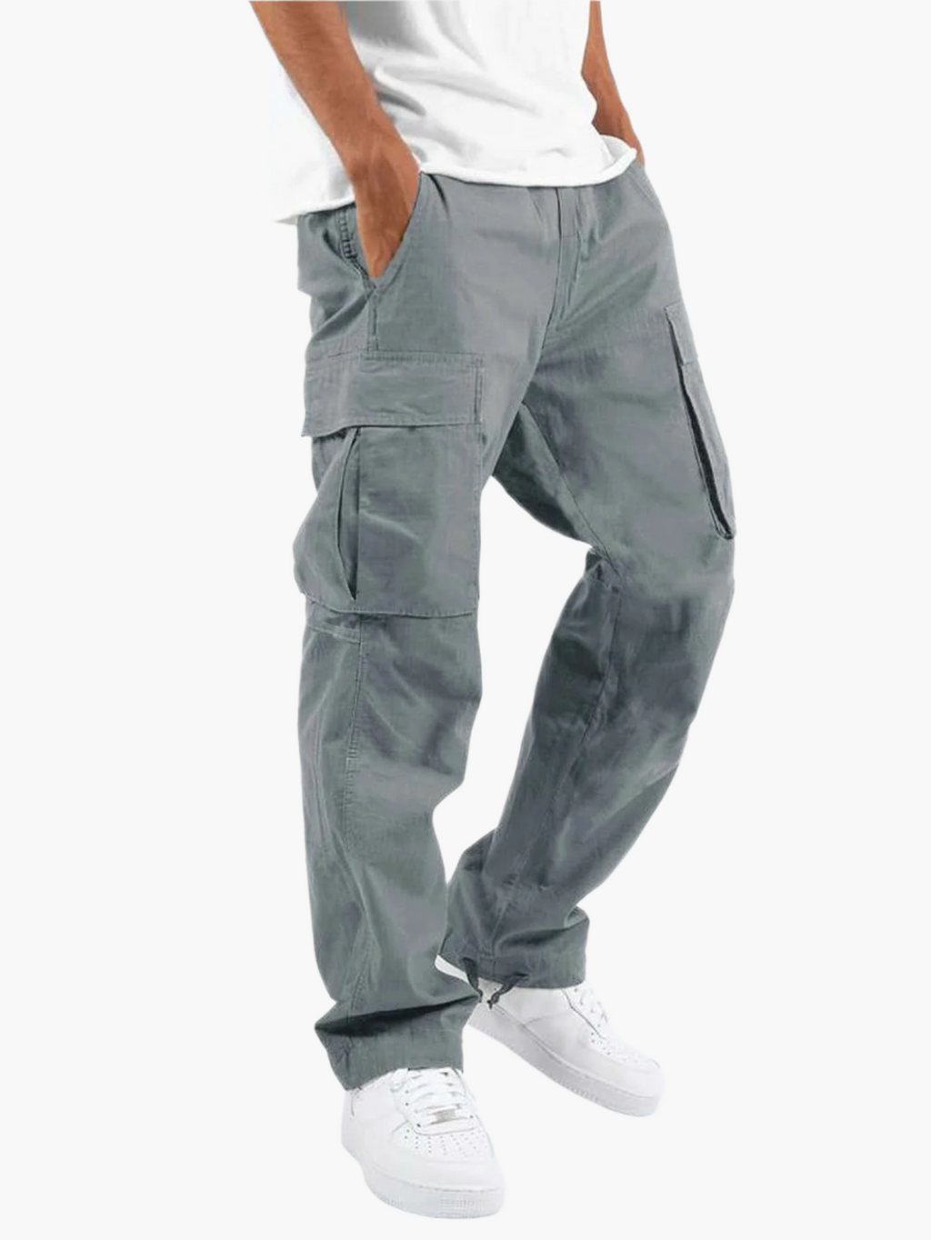Alpenfeld | Herren Cargo Hose – Lässige Streetwear mit vielen Taschen für Alltag und Freizeit