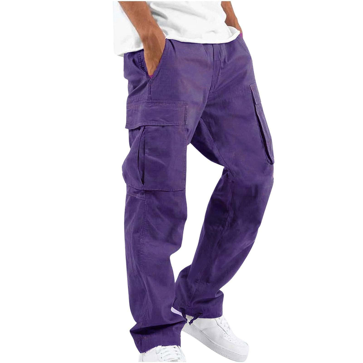 Alpenfeld | Herren Cargo-Hose mit weitem Schnitt – Freizeit & Utility-Hose