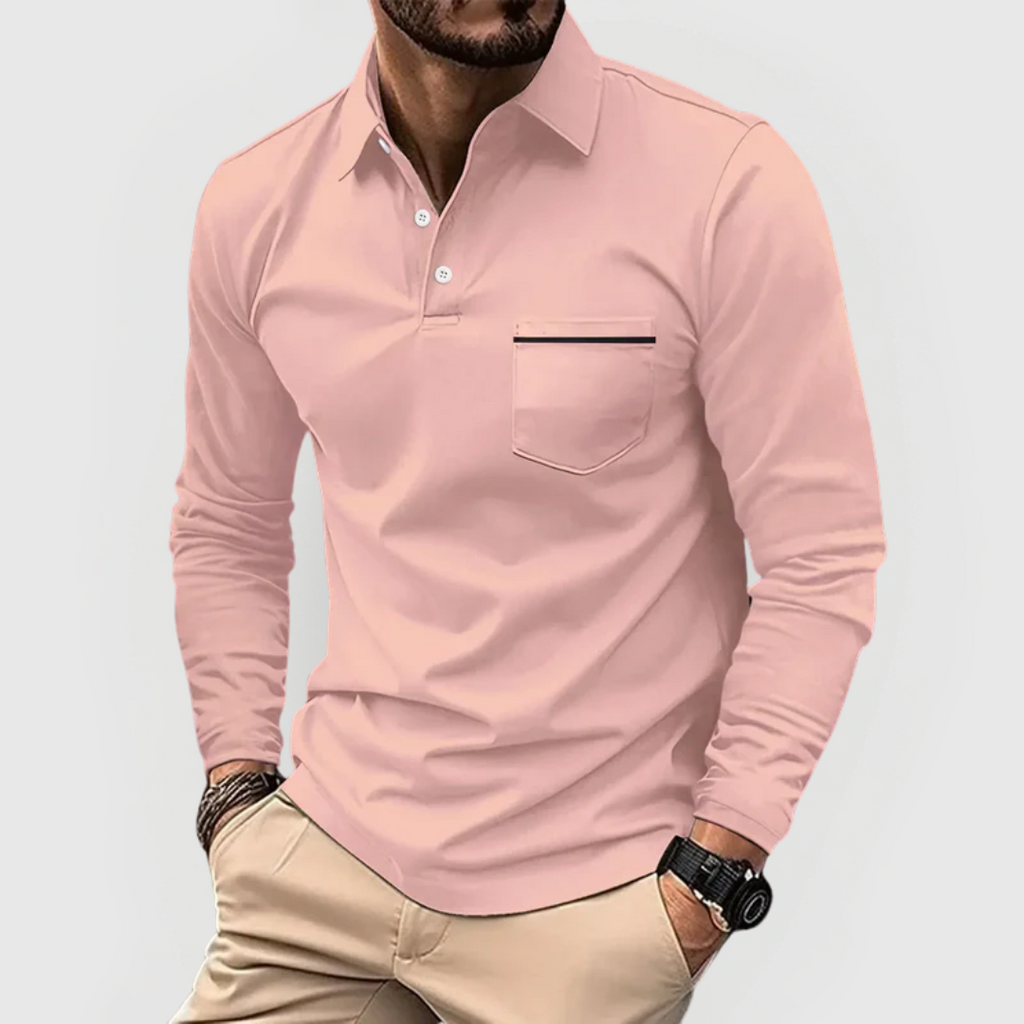 Alpenfeld | Elegantes und bequemes Polo mit praktischer Tasche