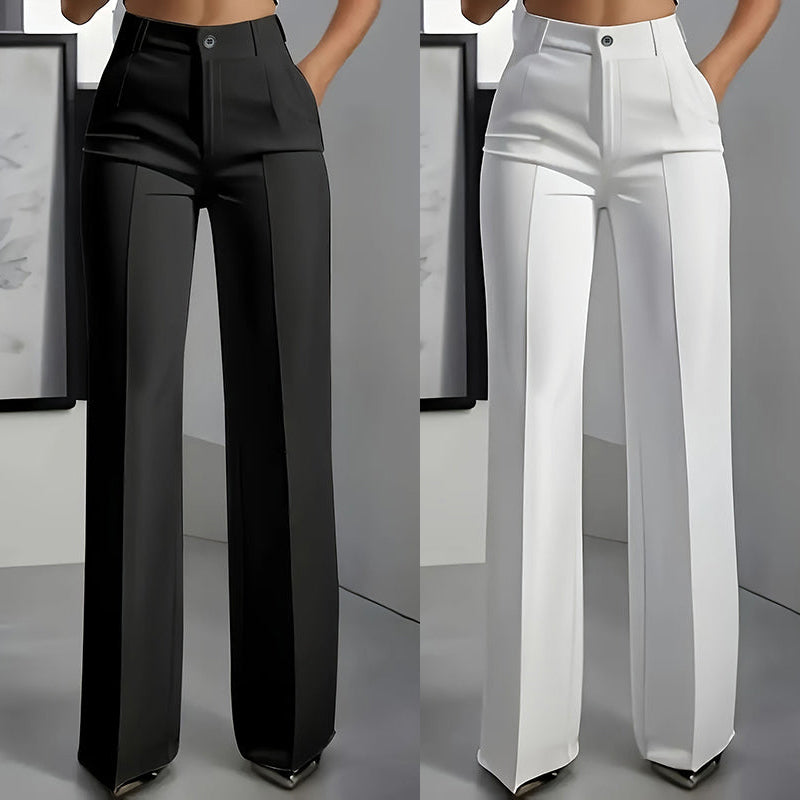 Alpenfeld | Damen Anzughose mit hoher Taille (1 kaufen, 1 GRATIS dazu)