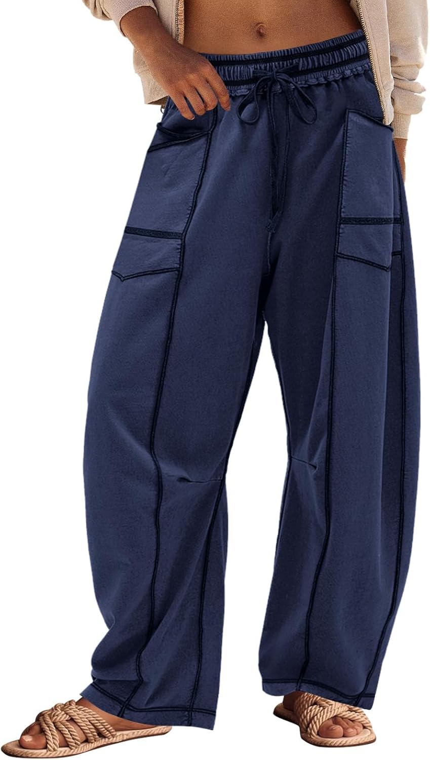 Alpenfeld | Barrel-Pants – Weite Sommer-Loungehose für jeden Moment