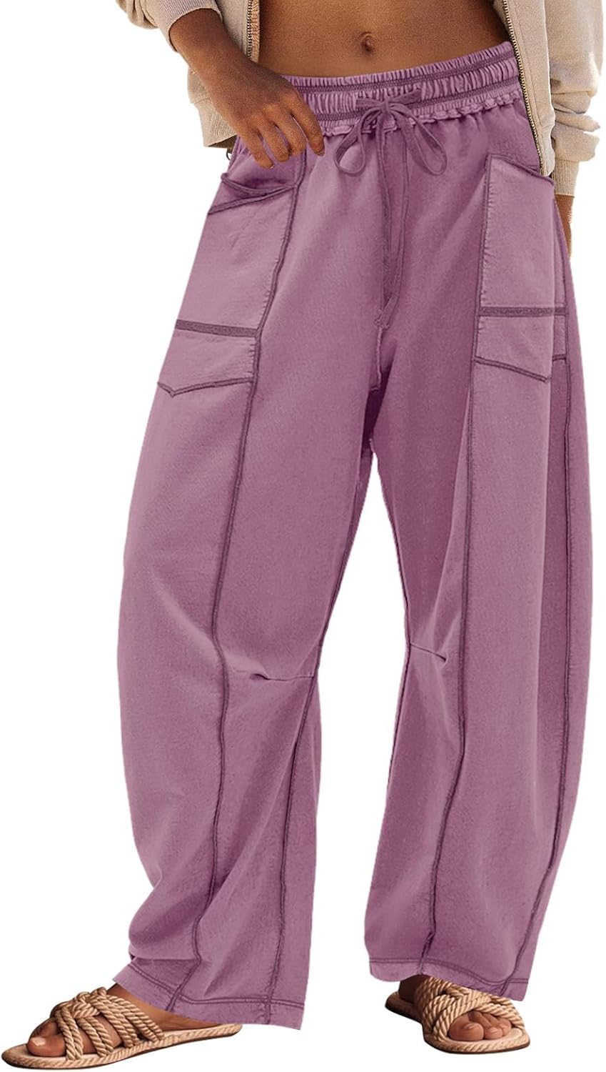 Alpenfeld | Barrel-Pants – Weite Sommer-Loungehose für jeden Moment