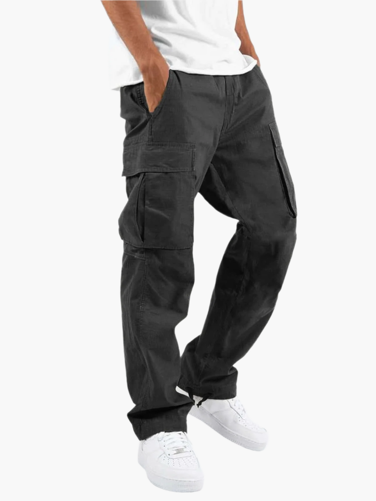 Alpenfeld | Herren Cargo Hose – Lässige Streetwear mit vielen Taschen für Alltag und Freizeit