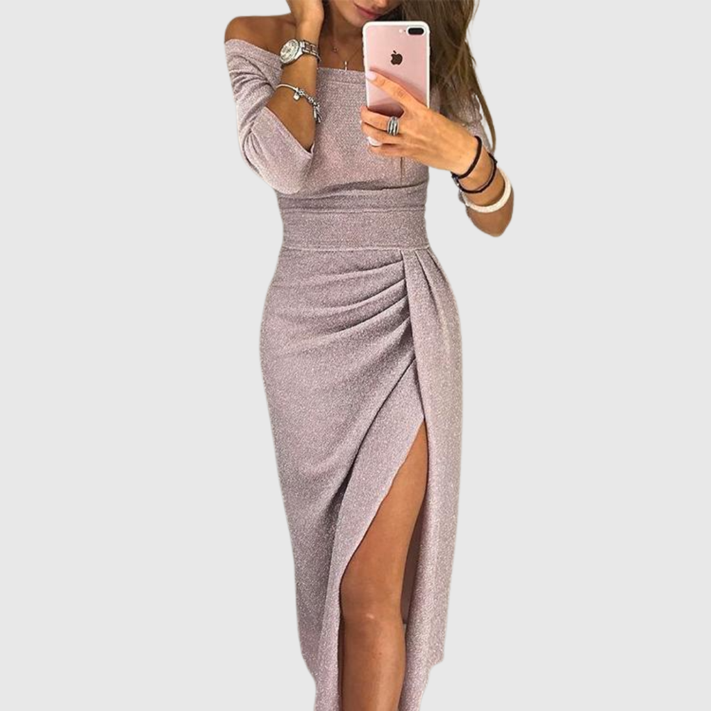 Ely™ - Schickes Maxikleid mit Neckholder und Eleganter, Fließender Passform