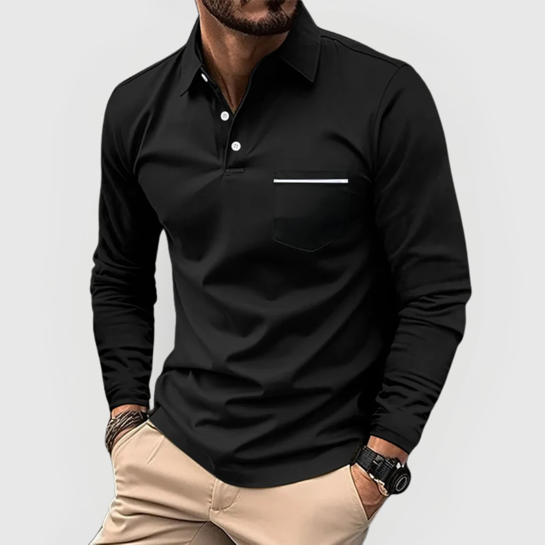 Alpenfeld | Elegantes und bequemes Polo mit praktischer Tasche