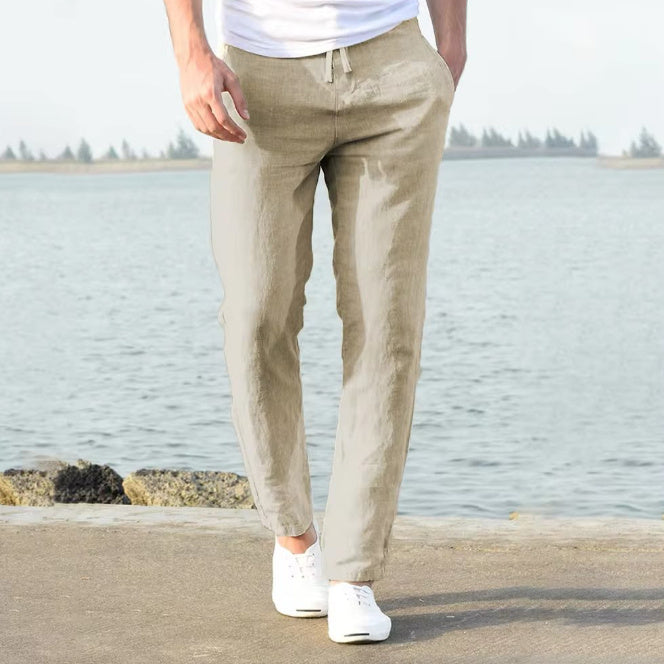 Alpenfeld | Herren Freizeithose mit elastischem Bund – Bequeme und stilvolle Stoffhose für Alltag und Urlaub