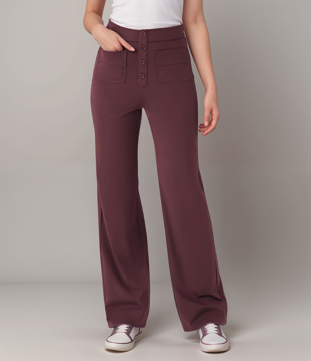 Alpenfeld | Elastische Hose mit hoher Taille