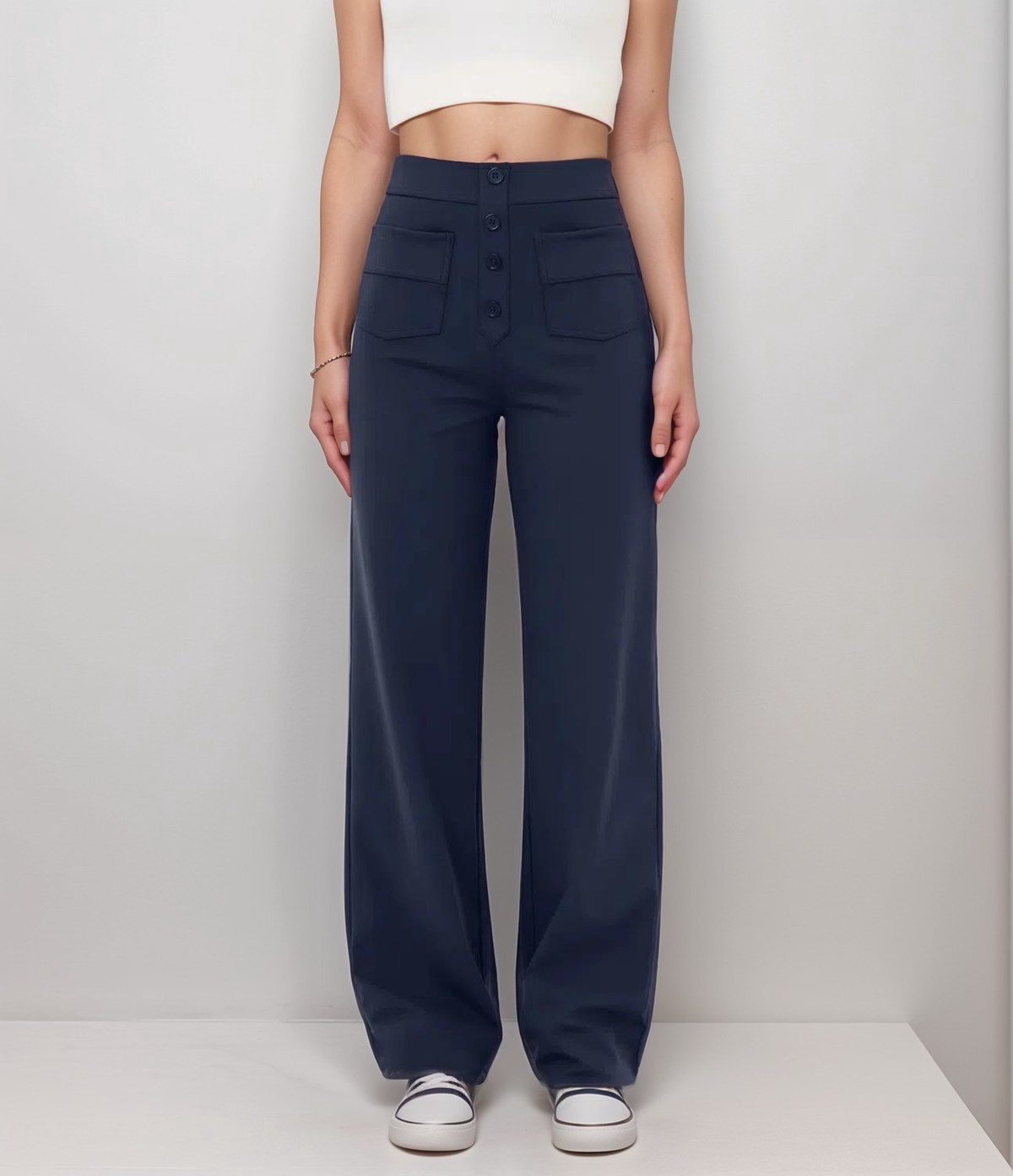 Alpenfeld | Elastische Hose mit hoher Taille