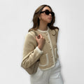 Sommerfeld™ | Klassische Strickjacke mit Ziertaschen