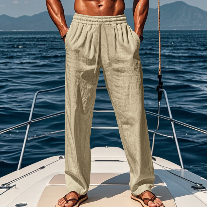 Alpenfeld ™ | Atmungsaktive Baumwolle undlockere Freizeit Sporthose
