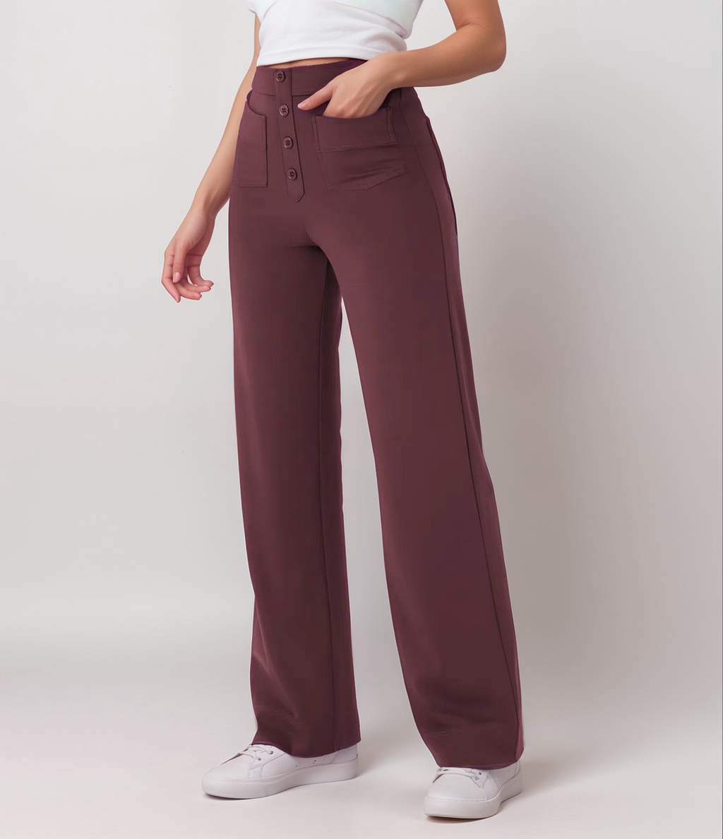Alpenfeld | Elastische Hose mit hoher Taille