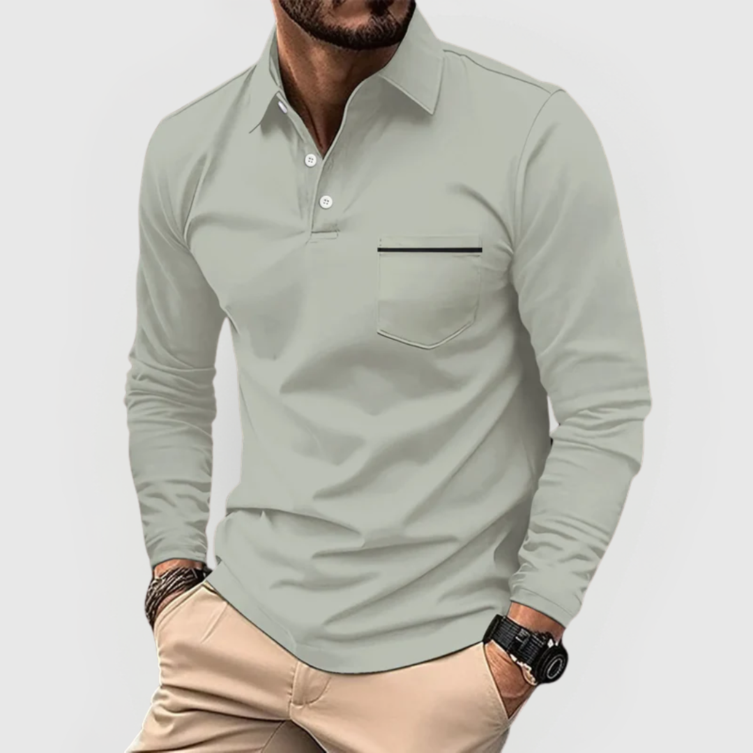 Alpenfeld | Elegantes und bequemes Polo mit praktischer Tasche