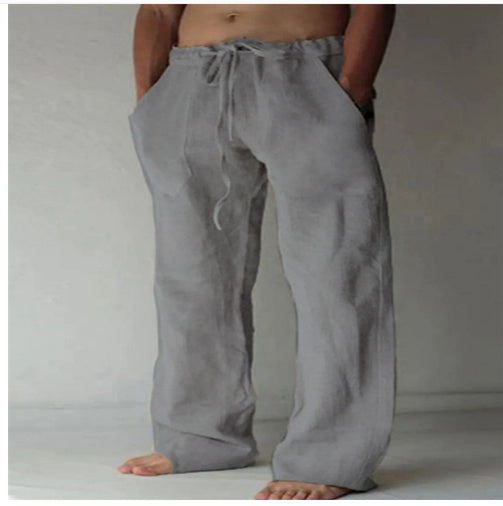 Alpenfeld | Herren Freizeithose im Japanischen Stil – Locker, Atmungsaktiv & Modern für Alltag und Urlaub