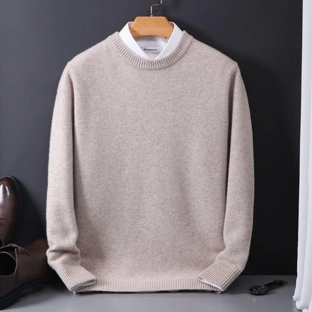 Alpenfeld | Klassischer Kaschmirpullover