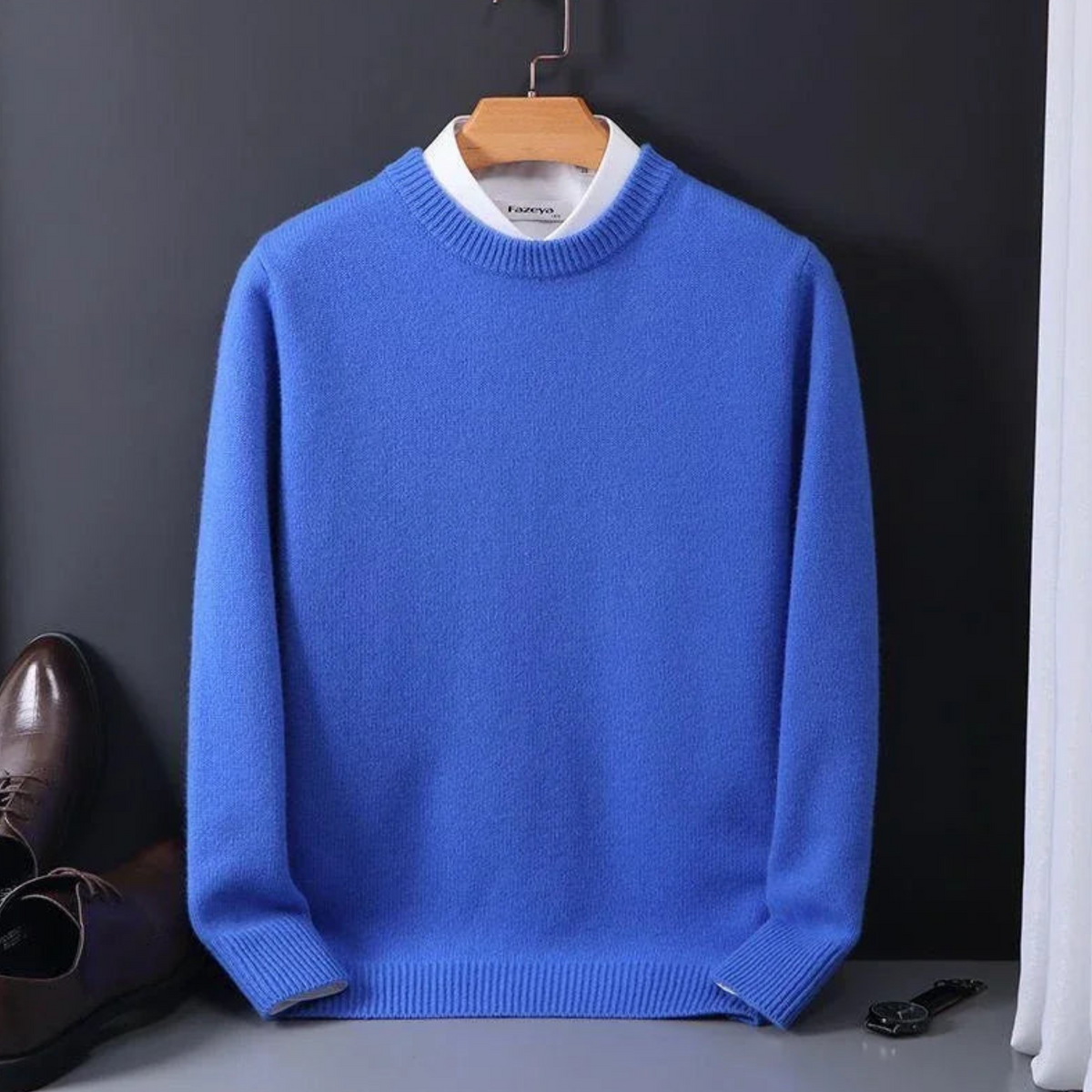 Alpenfeld | Klassischer Kaschmirpullover