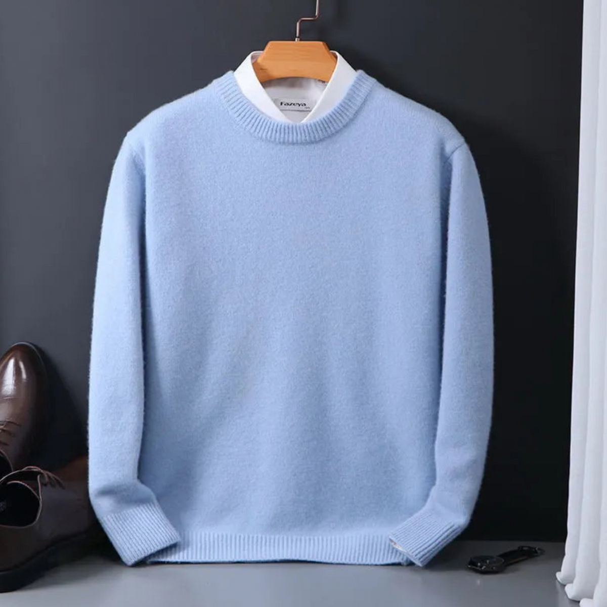 Alpenfeld | Klassischer Kaschmirpullover