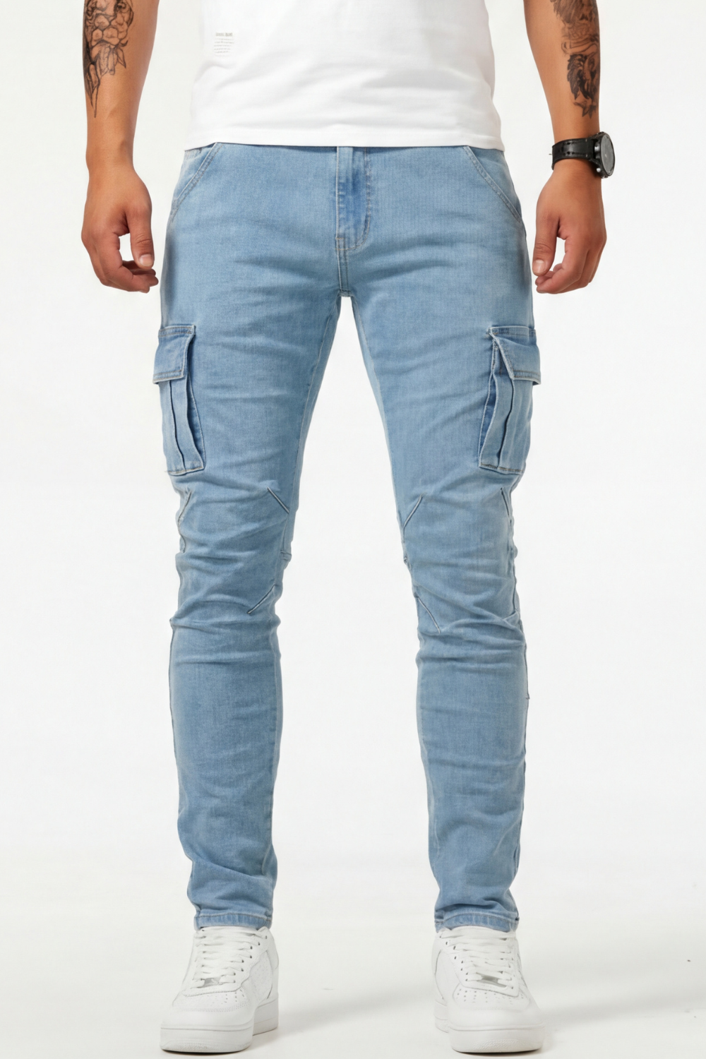 Sommerfeld | Elastische Cargo Jeans für Herren  (1 kaufen, 1 GRATIS dazu)