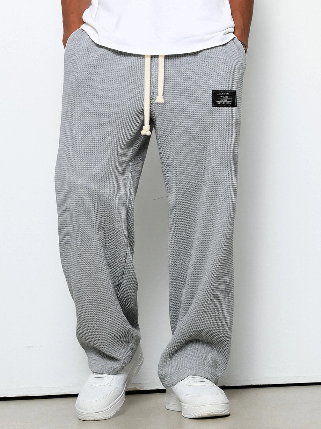 Alpenfeld | Lässige Herren-Freizeithose mit verstellbarem Bund (1 Kaufen, 1 GRATIS dazu)