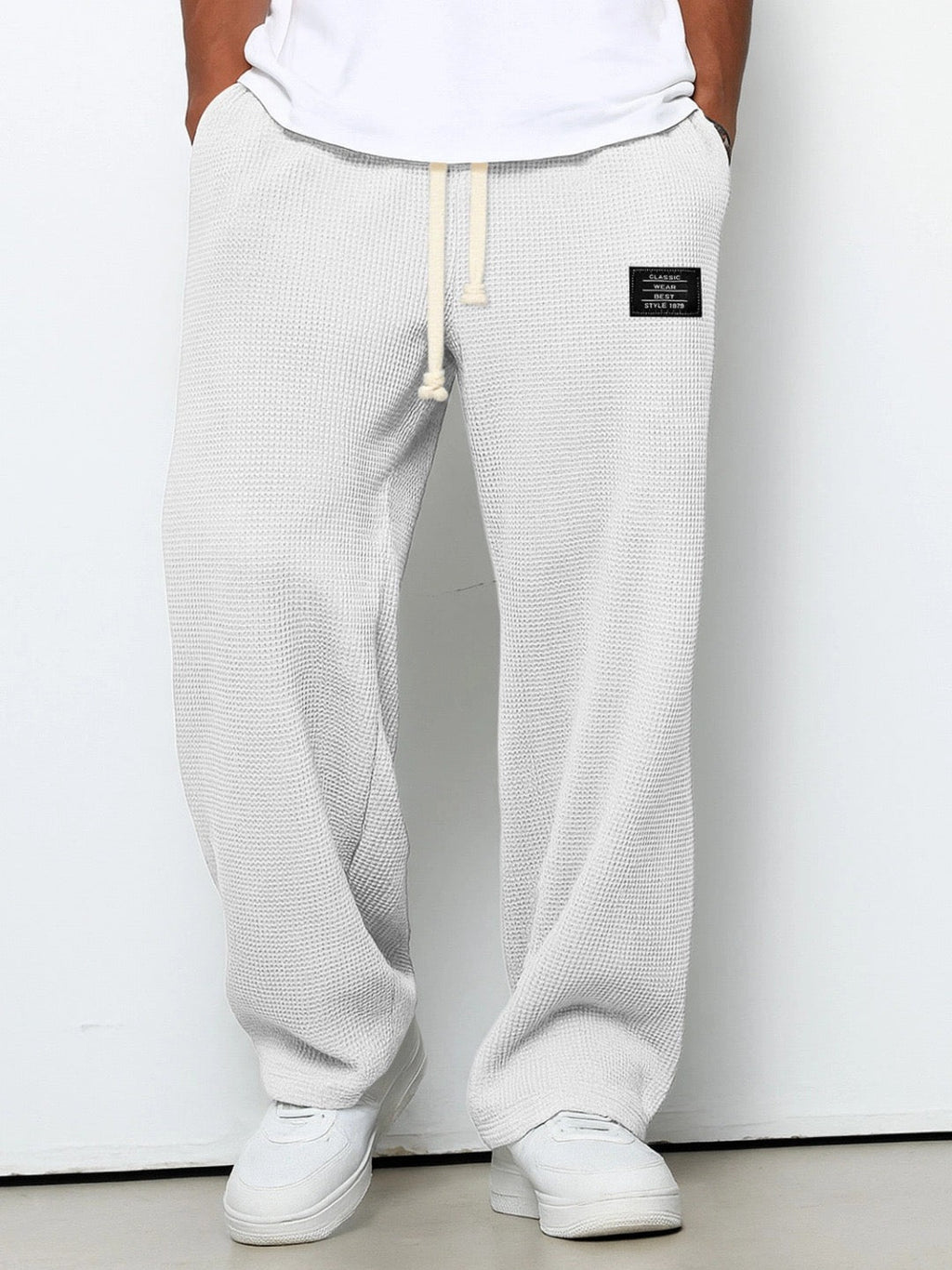 Alpenfeld | Lässige Herren-Freizeithose mit verstellbarem Bund (1 Kaufen, 1 GRATIS dazu)