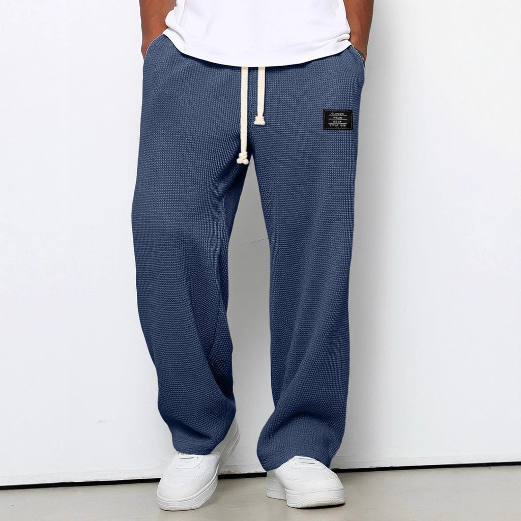 Alpenfeld | Lässige Herren-Freizeithose mit verstellbarem Bund (1 Kaufen, 1 GRATIS dazu)